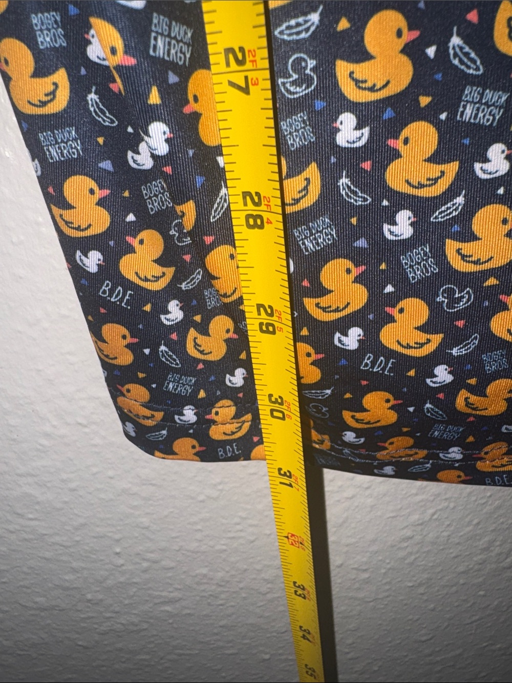 Bogey Bros Navy Golf Polo with Yellow Duck Print - Picture 6 of 16